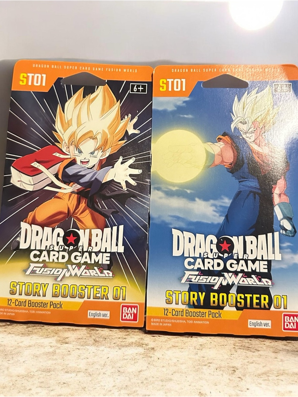Dragon Ball Super Card Game Story Booster 01 - Blue & Orange